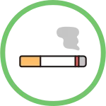 Smoking Mark SVG Icon